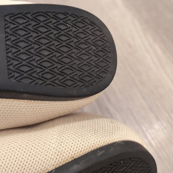 VIVAIA Pointed-Toe Bow Flats-Cream Ivory Women's  7 - Picture 8 of 10